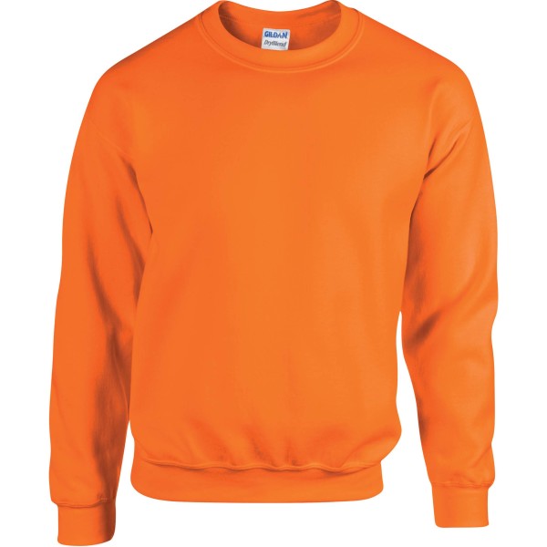 Heavy Blend™ Adult Crewneck Sweatshirt Safety Orange XXL