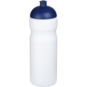 Baseline® Plus 650 ml sportfles met koepeldeksel - Wit/Blauw