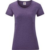 Lady-fit Valueweight T (61-372-0) Heather Purple XS