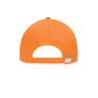 MB6526 5 Panel Sandwich Cap - orange/white - one size