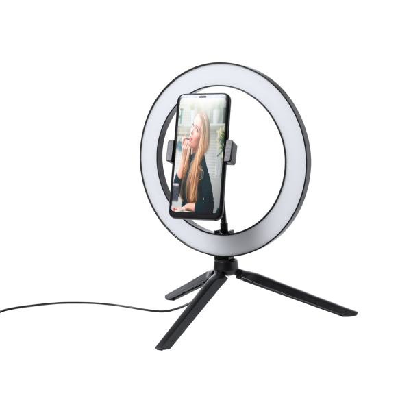 Kristen - selfie ringlamp met statief