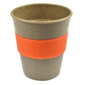 Siliconen Grip voor Bamboe Koffiebeker Siliconen Grip voor Bamboe Koffiebeker
