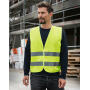 Basic Car Safety Vest for Print "Karlsruhe" - Orange - XL