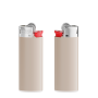 BIC® J25 Standaard aansteker J25 Lighter BO Grey_BA white_FO red_HO chrome