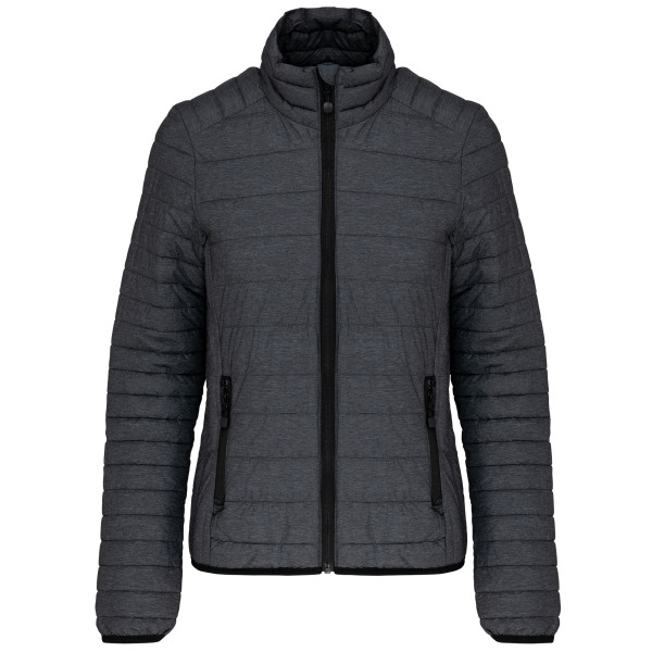 Ladies' lightweight padded jacket Marl Dark Grey XXL