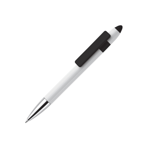 Balpen California stylus hardcolour - Wit / Zwart