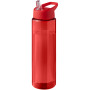 H2O Active® Eco Vibe 850 ml drinkfles met tuitdeksel - Rood/Rood