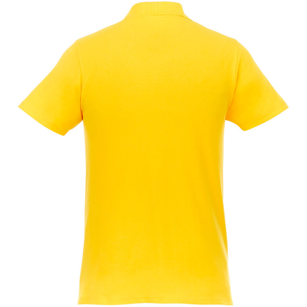 Helios short sleeve men's polo - Yellow - 3XL