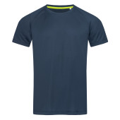 Stedman T-shirt Raglan Mesh Active-Dry SS for him 533c marina blue XXL