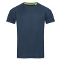 Stedman T-shirt Raglan Mesh Active-Dry SS for him 533c marina blue XXL