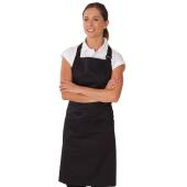 Low Cost Apron, Black, ONE, Dennys
