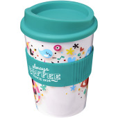 Brite-Americano® Medio 300 ml krus med grip - Aqua