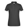 Ladies' Basic Polo - black - M