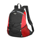 Chester Backpack - Black/Red - One Size