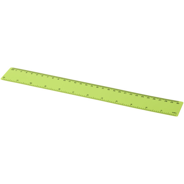 Rothko 30 cm plastic ruler - Lime