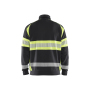 Sweatshirt met rits High vis