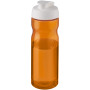 H2O Active® Base 650 ml sportfles met flipcapdeksel - Oranje/Wit