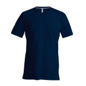 T-shirt V-hals korte mouwen Navy 4XL