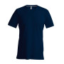 T-shirt V-hals korte mouwen Navy XXL