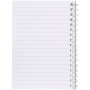 Rothko A5 notitieboek - Froster blauw/Wit - 50 pages