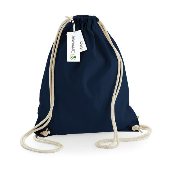 EarthAware™ Organic Gymsac - French Navy - One Size