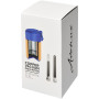 Arca 200 ml leak-proof copper vacuum insulated bamboo tumbler - Royal blue