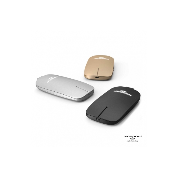 2302 | Xoopar Pokket 2 Wireless Mouse Deluxe - Goud