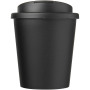 Americano® Espresso 250 ml tumbler with spill-proof lid - Solid black