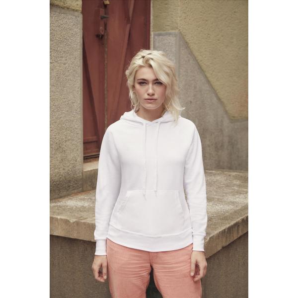 Fruit of the Loom Lady-Fit Lightweight Hooded Sweat