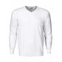 Printer Forehand knitted pullover White L