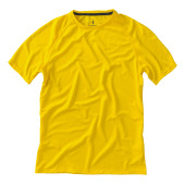 Niagara cool fit heren t-shirt met korte mouwen - Geel - XS
