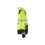 Hooded sweatshirt met rits High Vis