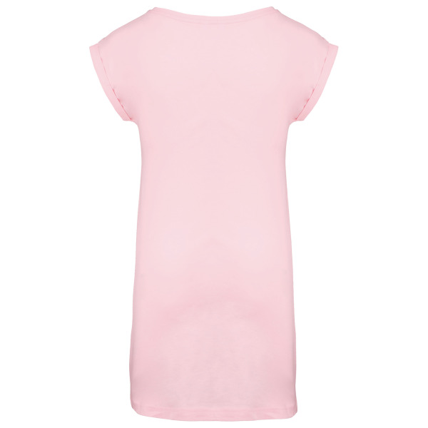 Lang dames-t-shirt Pale Pink L/XL