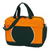 Documenten tas PI oranje, zwart