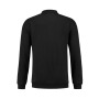 L&S Polosweater for him black L