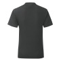 Iconisch meisjes-T-shirt 150 T Black 3/4 jaar