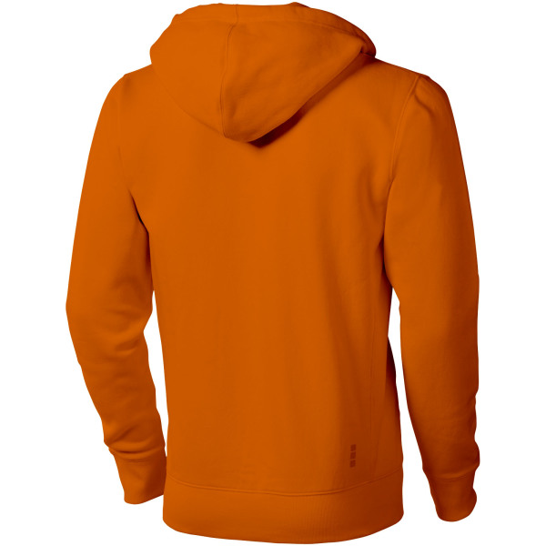 Arora men's full zip hoodie - Orange - XS