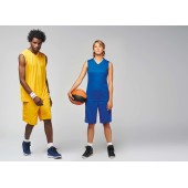 Herenbasketbalshirt Sporty Yellow 4XL