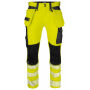6571 Waistpant Stretch Yellow/black C44