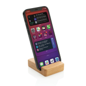 Bamboo phone stand, brown