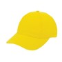 Brushed promo cap - Geel