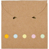 Deluxe gekleurde sticky notes - Naturel