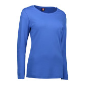 Interlock T-shirt | long-sleeved | women - Azur, S