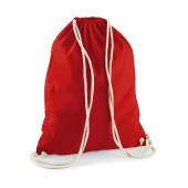 Cotton Gymsac - Bright Red