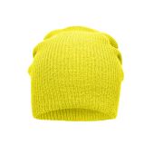 MB7955 Knitted Long Beanie geel one size