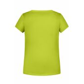 Girls' Basic-T - acid-yellow - XS