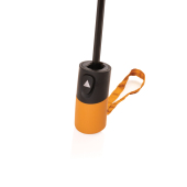 21" Impact AWARE™ RPET 190T mini auto åben paraply, sundial orange