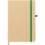 Steenpapier notitieboek Cora groen