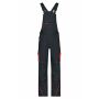 Workwear Pants with Bib - COLOR - - carbon/red - 44