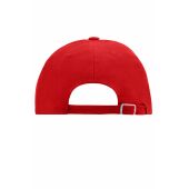 MB6128 6 Panel Raver Cap Laminated - signal-red - one size